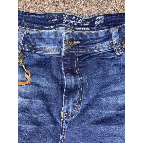 Men’s Dreamland Patchwork Denim Jeans 34x32 - Picture 5 of 6